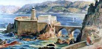 Le phare de Stora (Ortéga - peinture)