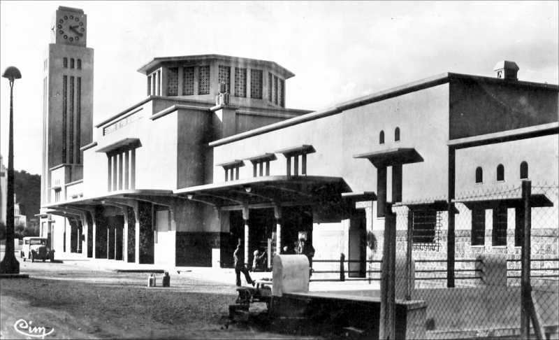 Philippeville - 1948 - La Gare SNCFA