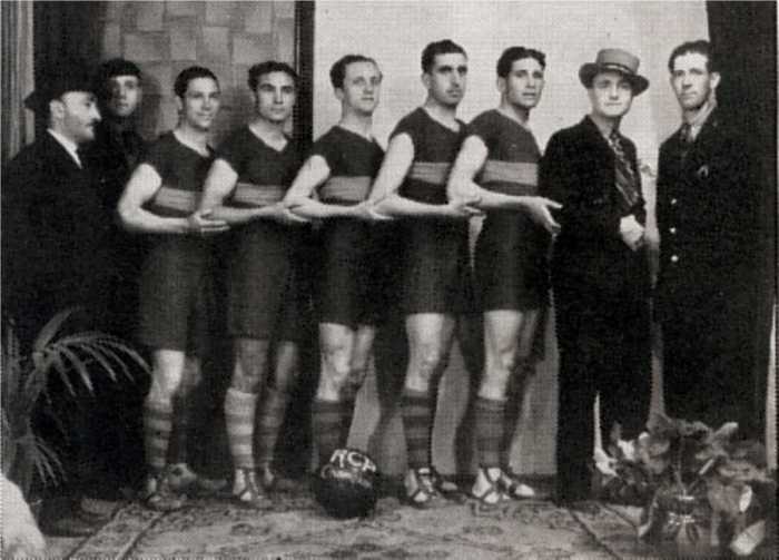 Philippeville - 1933-1934, le RCP Basket est champion
