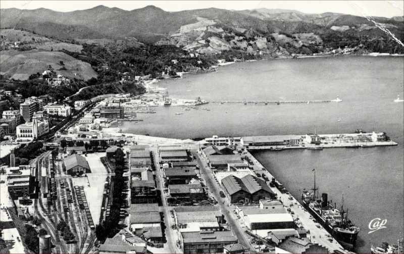 Philippeville - 1958 - Vue sur l'ensemble du port