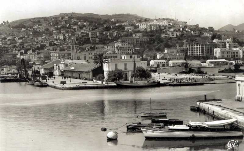 Philippeville - 1958 - Vue prise du port