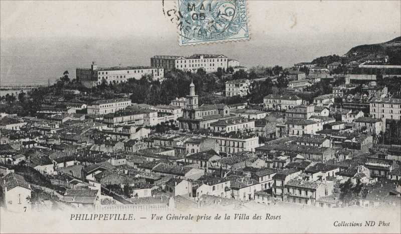 Philippeville - 1905 - Vue générale prise de la Villa des Roses