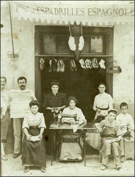 La boutique Gonzalez vers 1900