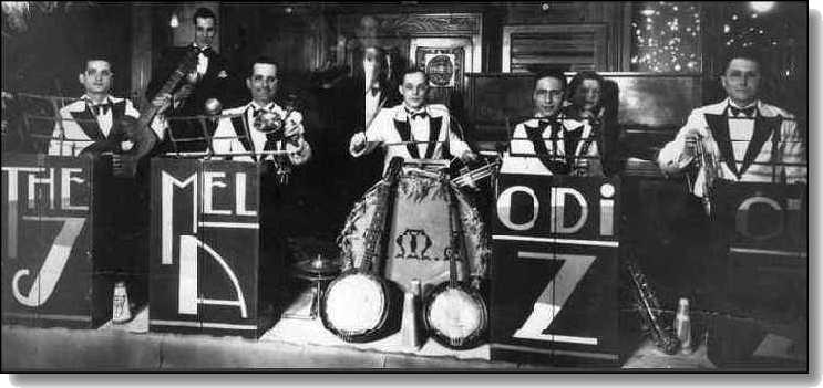 Philippeville  Casino Rusicade - 1935 - Orchestre "The Melodious"