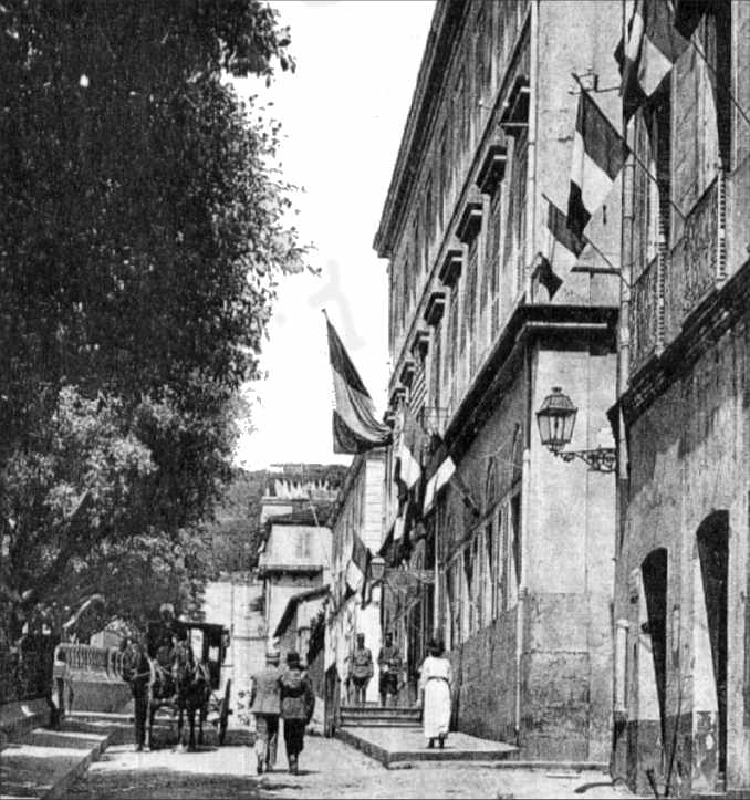 Philippeville - La rue du Fil-Fila