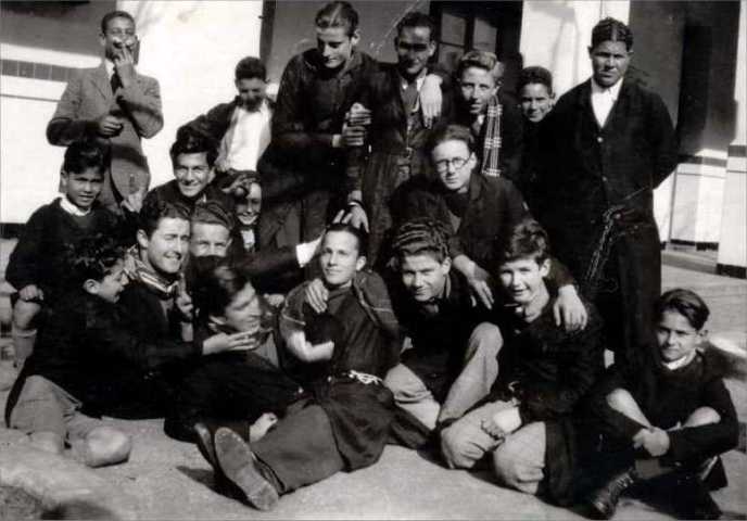 Philippeville - Groupe d'internes - Lycée Dominique Luciani 1941
