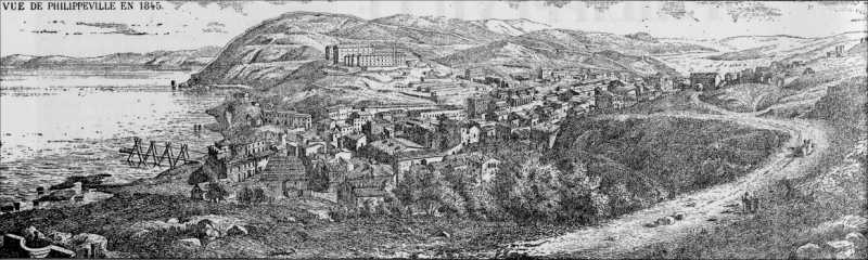 Philippeville en 1845