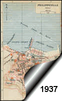 Plan de Philippeville en 1937